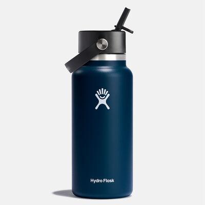 Wide Flex Straw Cap 32 oz בקבוק שתייה פיה רחבה